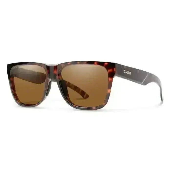 Smith Lowdown 2 Polarised Sunglasses Tortoise / Carbonic Polarised Brown 
