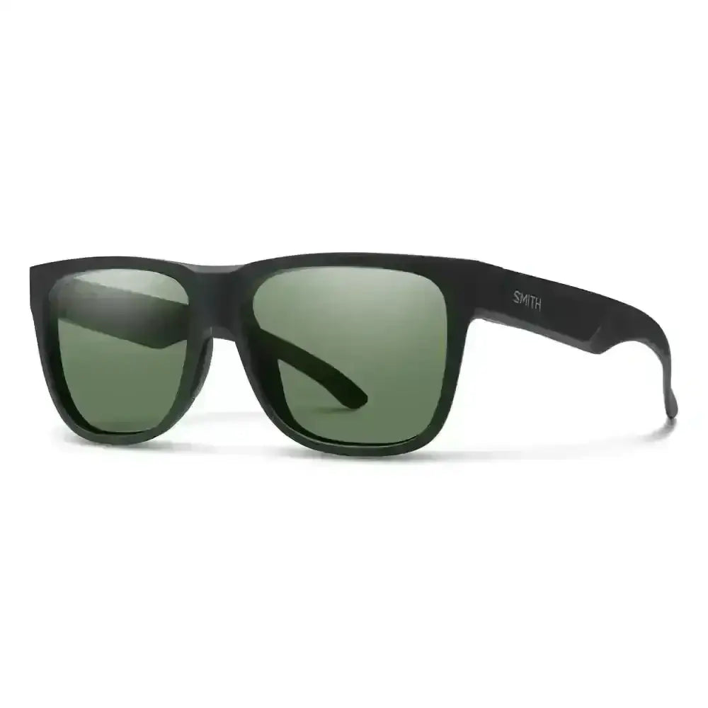 Smith Lowdown 2 Polarised Sunglasses Matte Black / CP Polarised Grey Green 