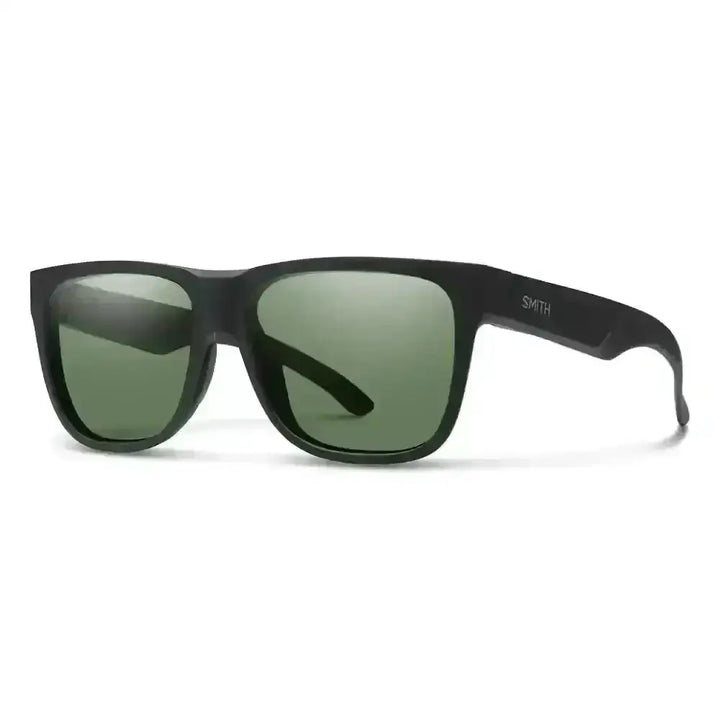 Smith Lowdown 2 Polarised Sunglasses Matte Black / CP Polarised Grey Green 