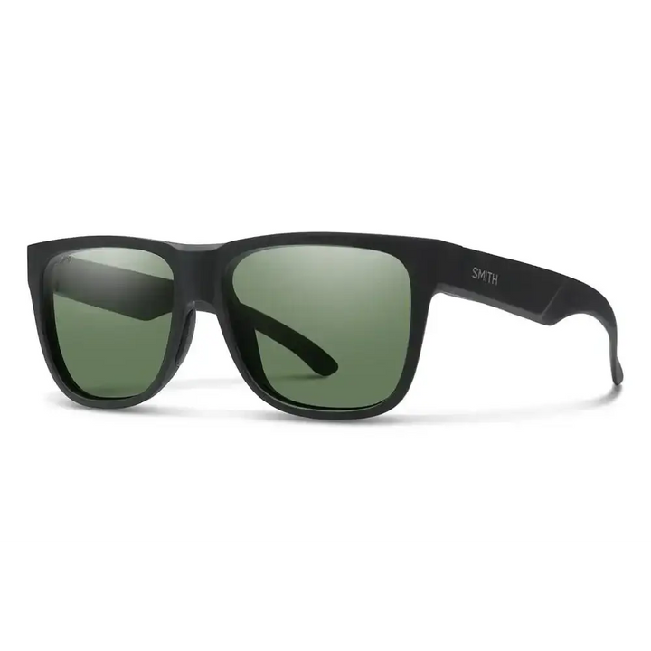 Smith Lowdown 2 Polarised Sunglasses Matte Black / CP Polarised Grey Green 