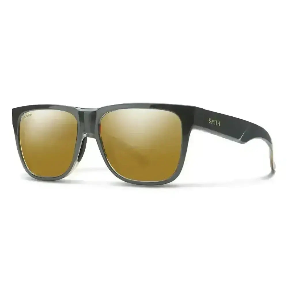 Smith Lowdown 2 Polarised Sunglasses Matte Black Gold / CP Polarised Black Gold 