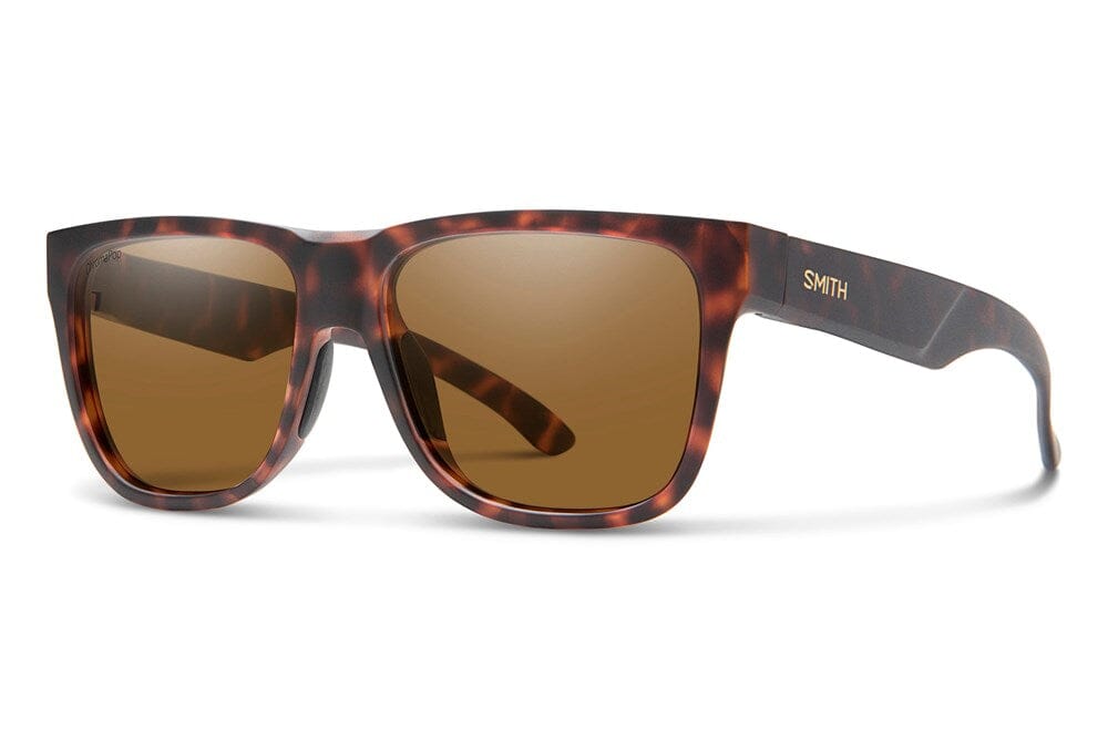 Smith Lowdown 2 Polarised Sunglasses Matte Tortise / Chromapop Polarised Brown 