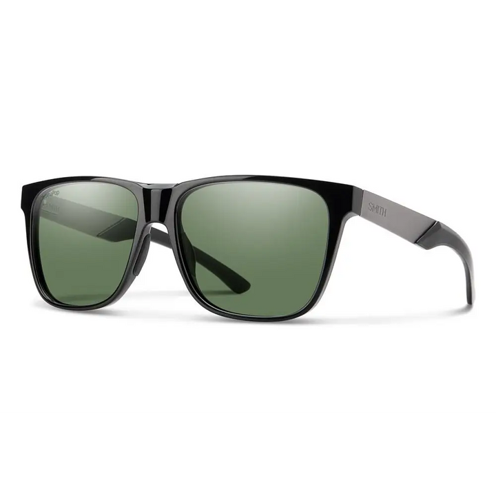SMITH LOWDOWN STEEL XL POLARIZED SUNGLASSES Black ChromapopPolarized GreyGreen 