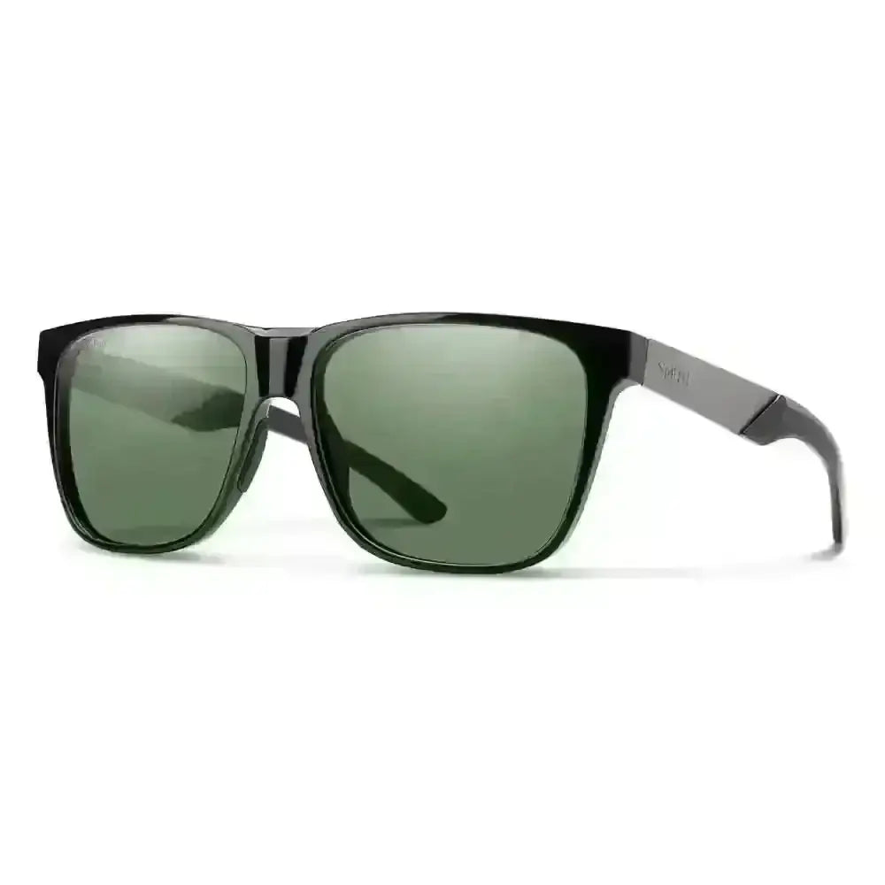 SMITH LOWDOWN STEEL XL POLARIZED SUNGLASSES Black ChromapopPolarized GreyGreen 