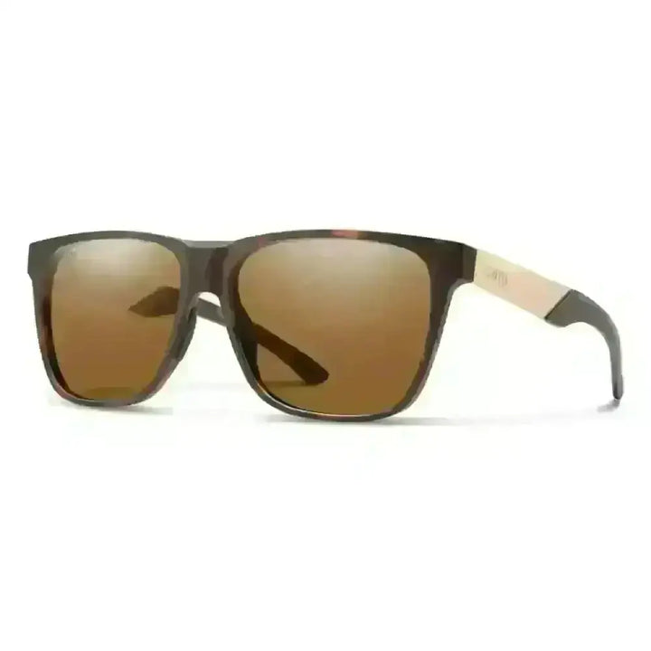 Smith Lowdown Steel XL Polarised Sunglasses Matte Tortoise / CP Polarised Brown 