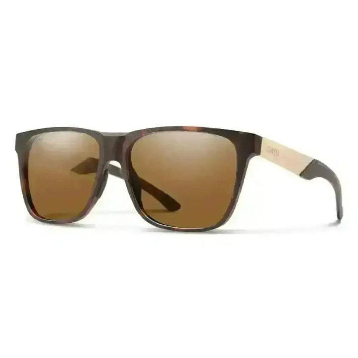 Smith Lowdown Steel XL Polarised Sunglasses Matte Tortoise / CP Polarised Brown 
