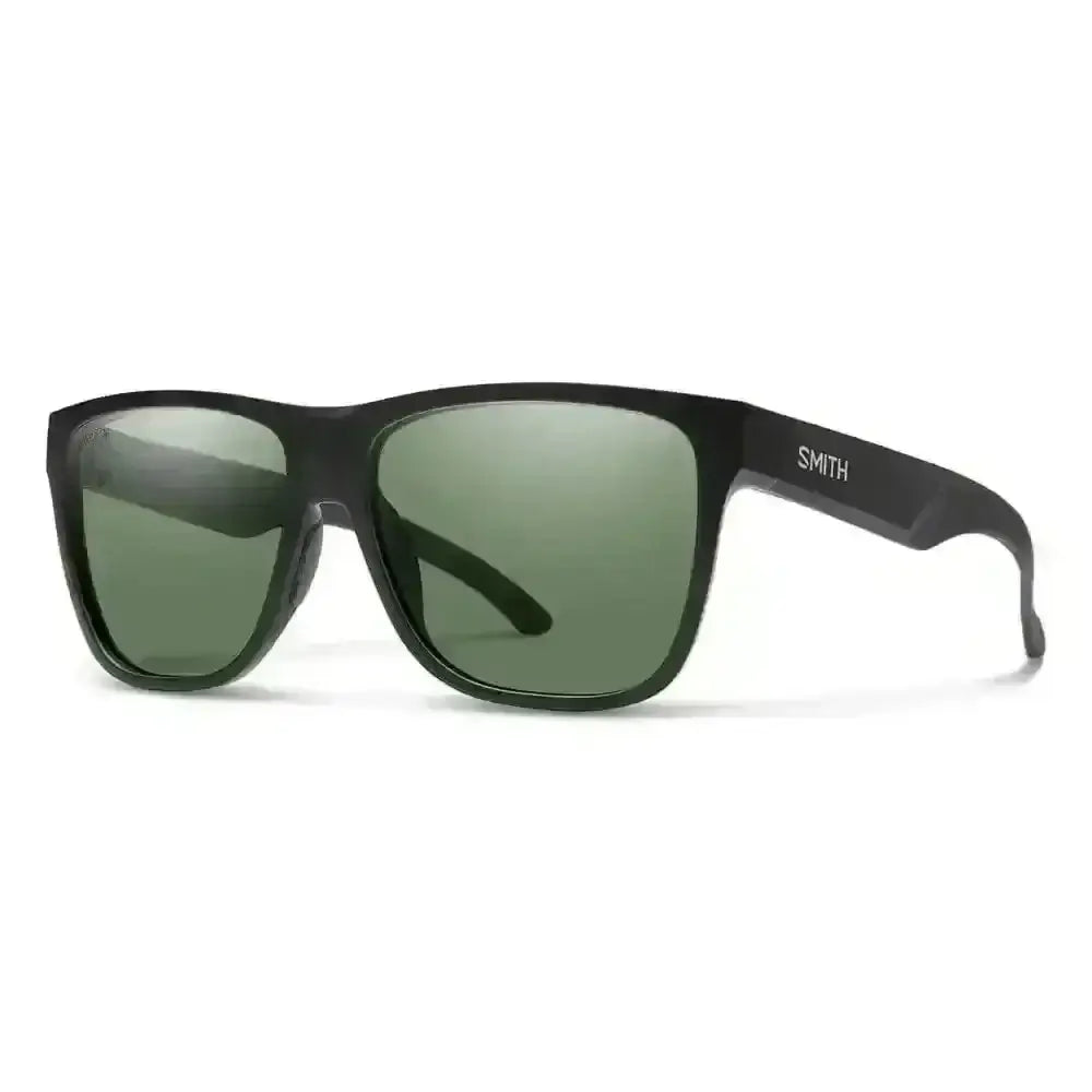Smith Lowdown XL 2 Polarised Sunglasses Matte Black / CP Polarised Gray Green 