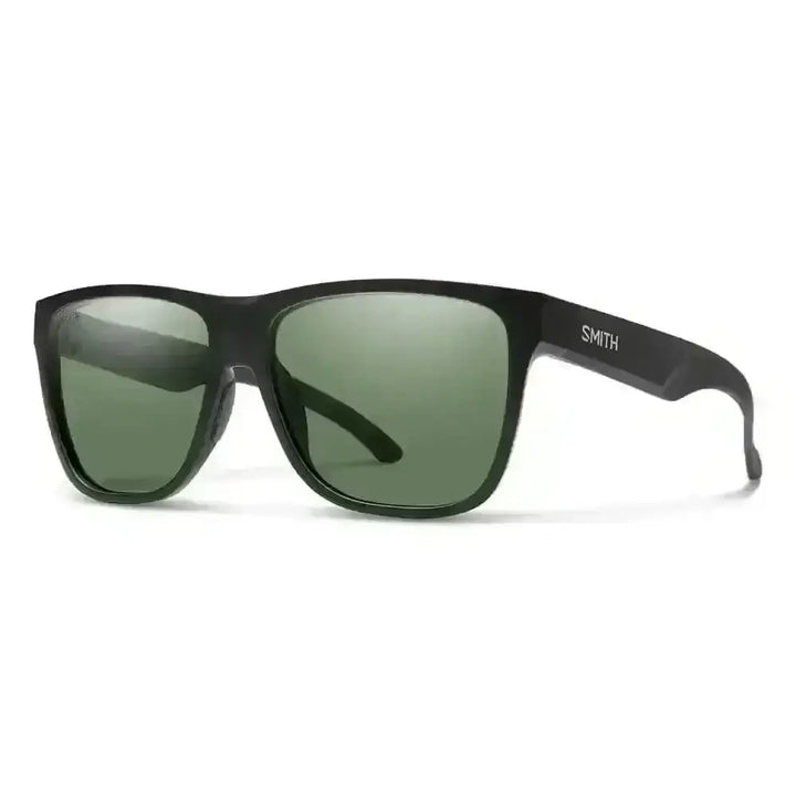 Smith Lowdown XL 2 Polarised Sunglasses Matte Black / CP Polarised Gray Green 