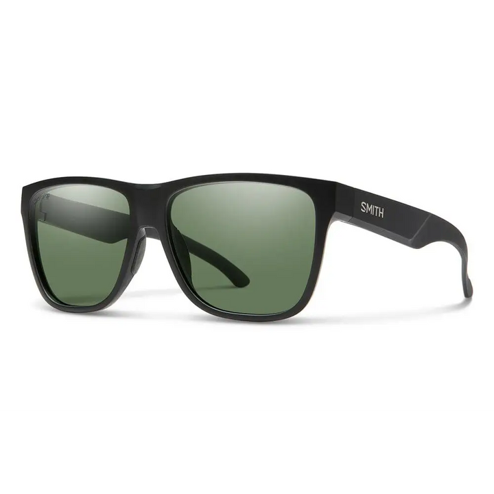 Smith Lowdown XL 2 Polarised Sunglasses Matte Black / CP Polarised Gray Green 