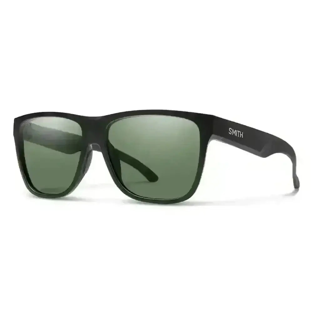 Smith Lowdown XL 2 Polarised Sunglasses Matte Black / CP Polarised Gray Green 