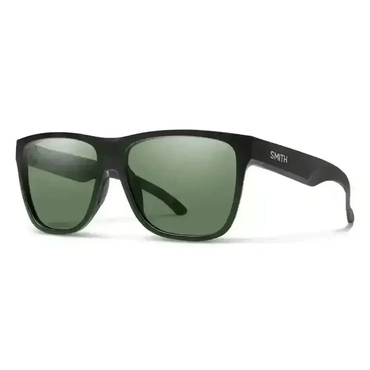 Smith Lowdown XL 2 Polarised Sunglasses Matte Black / CP Polarised Gray Green 
