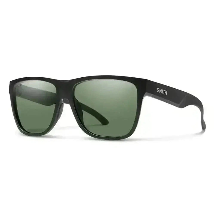 Smith Lowdown XL 2 Polarised Sunglasses Matte Black / CP Polarised Gray Green 
