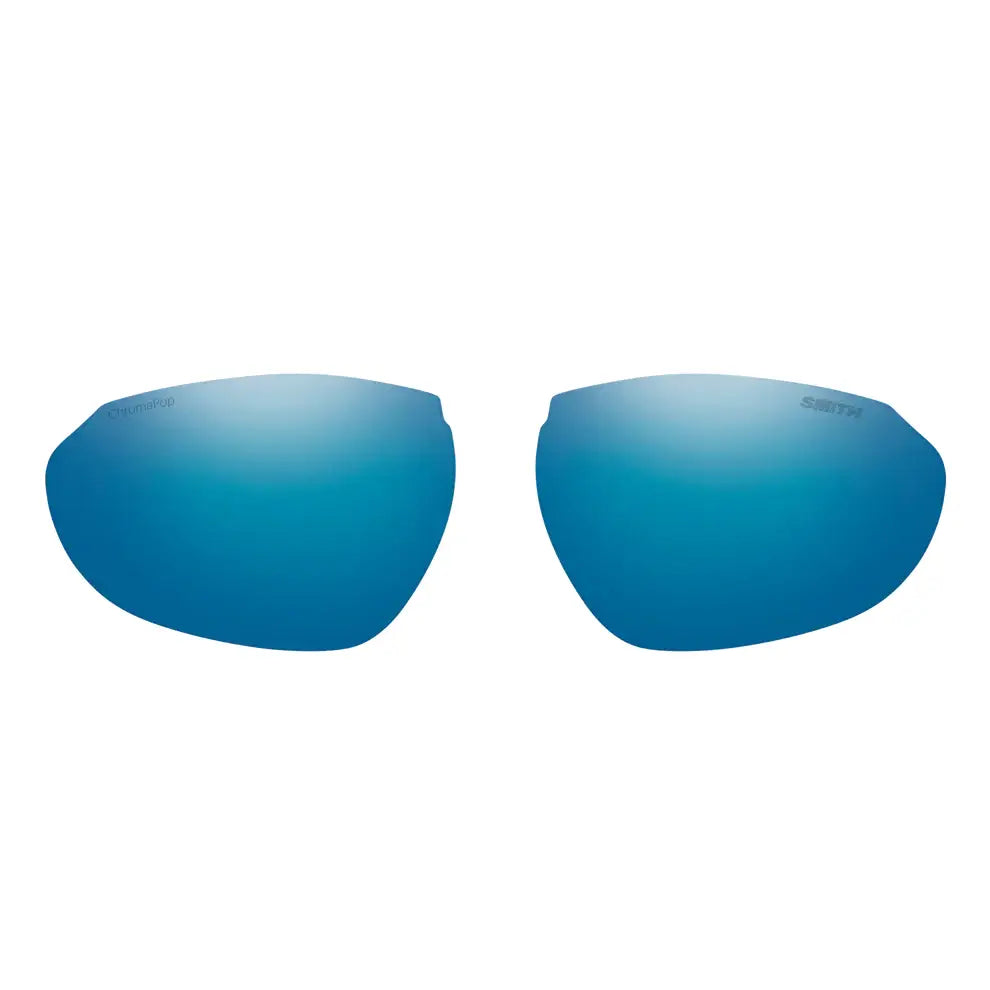 Smith Sliders sunglass Lens - ChromaPop Blue Mirror