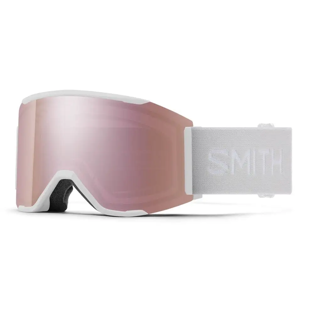 Smith Squad MAG Snow Goggles 2025 White Vapor / Everyday Rose Gold / Storm Rose 