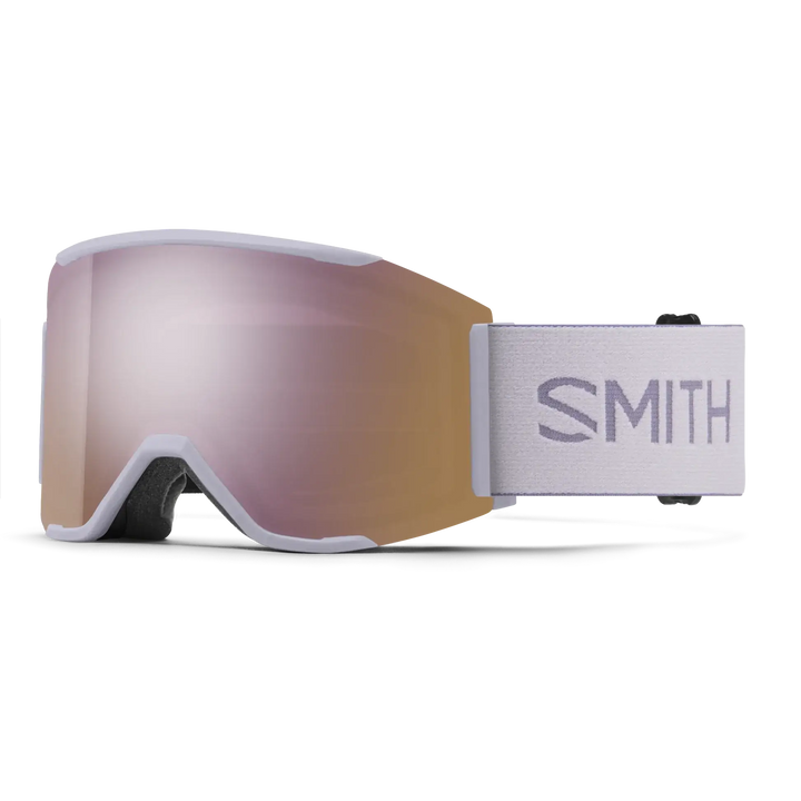 Smith Squad Mag Snow Goggles - Lunar Fog / Chromapop Everyday Rose Gold Mirror