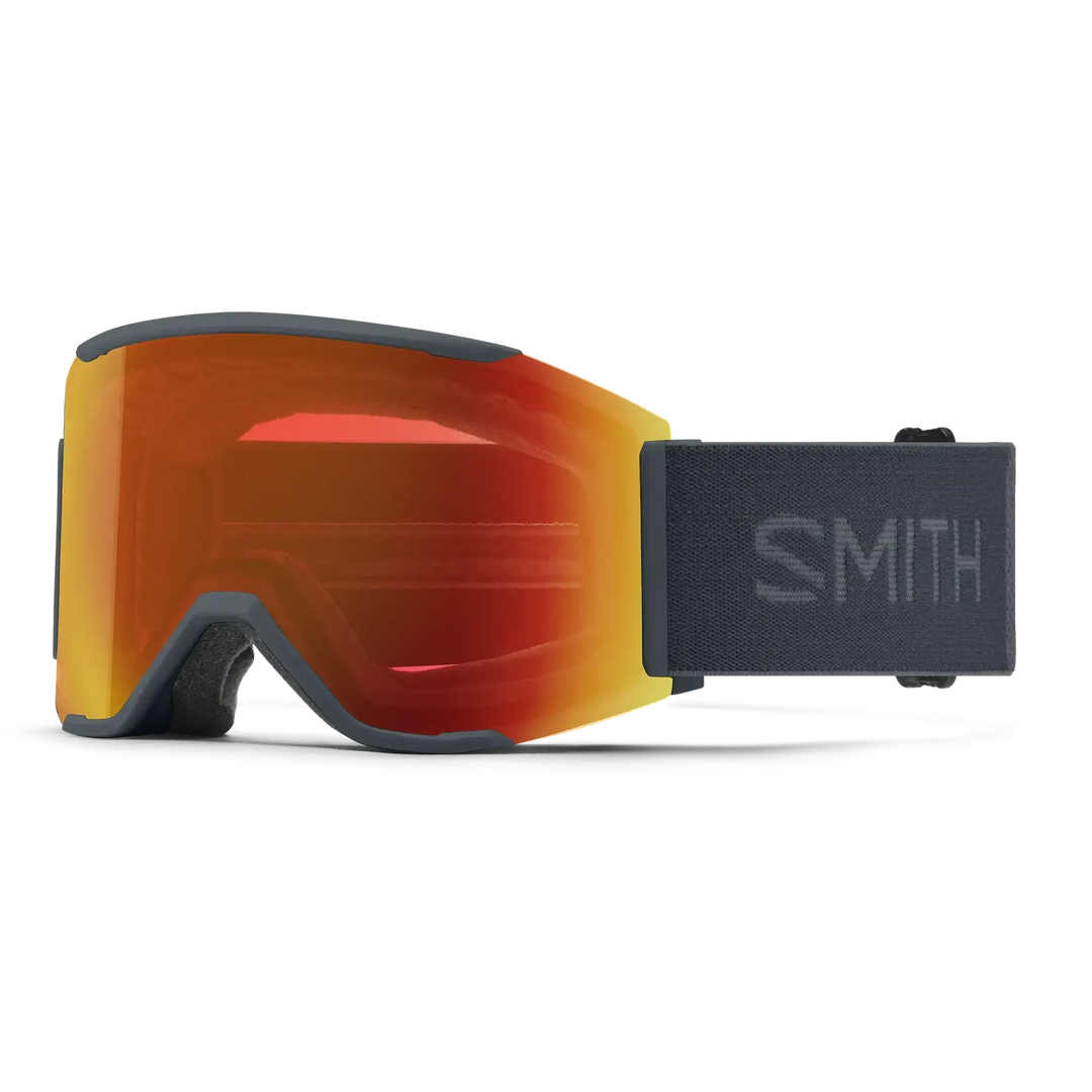 Smith Squad Mag Snow Goggles - Slate / Chromapop Everyday Red Mirror