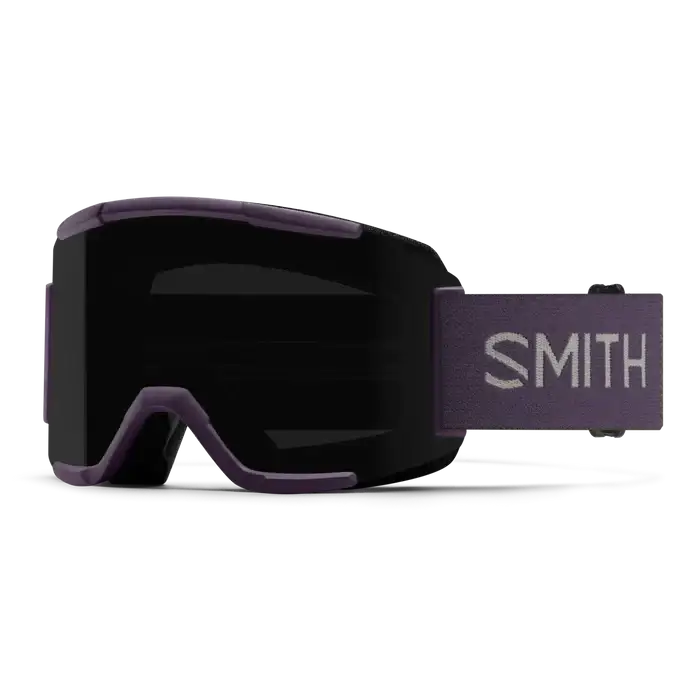 Smith Squad S Snow Goggles 2025 Black/ Everyday Violet/ Clear 