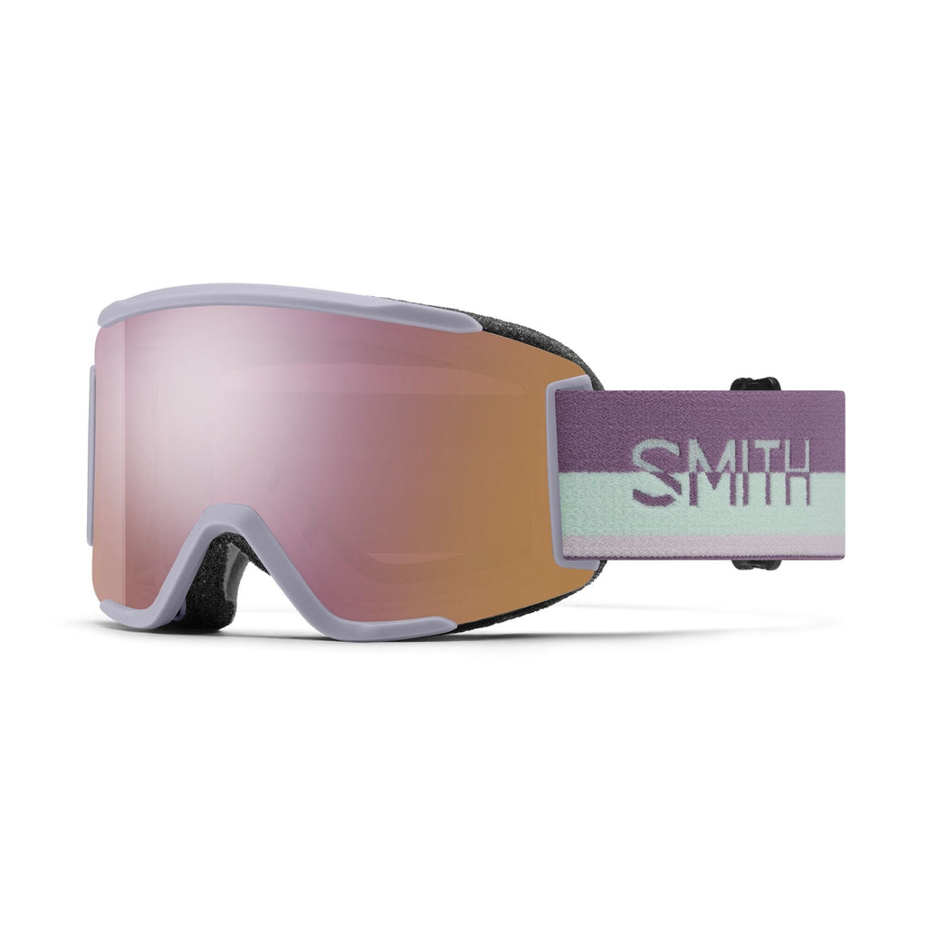 Smith Squad S Snow Goggles 2025 Lunar Fog Split / Everyday Rose Gold /Clear 