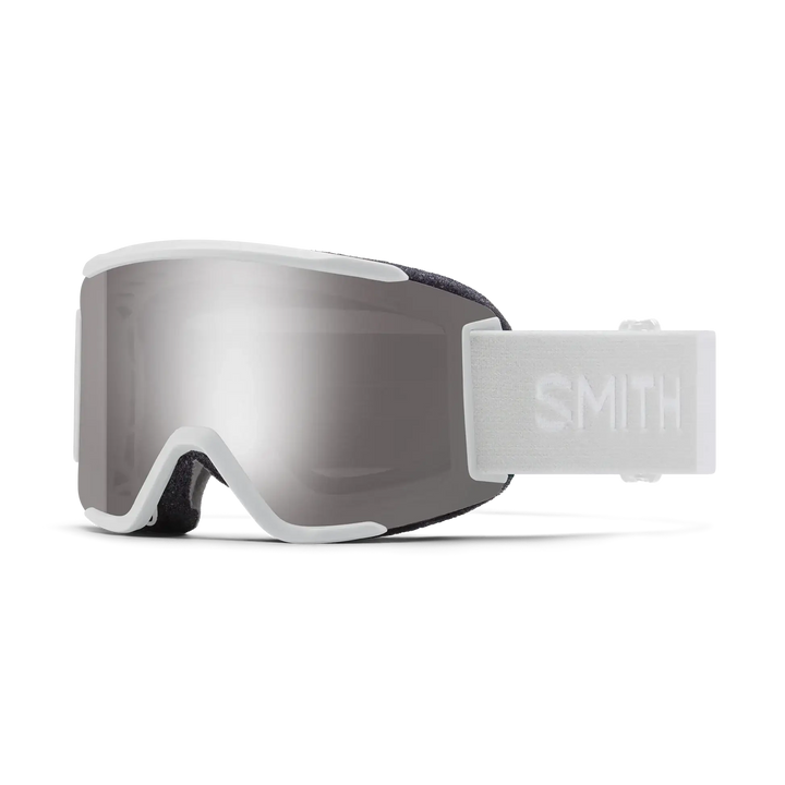 Smith Squad S Snow Goggles - White Vapor / Chromapop Sun Platinum Mirror