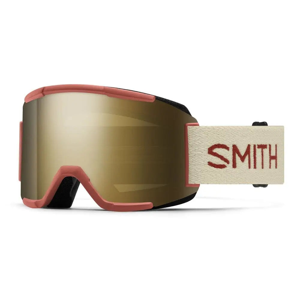 Smith Squad Snow Goggles 2024 Terra Slash / CP Sun Black Gold Mirror 
