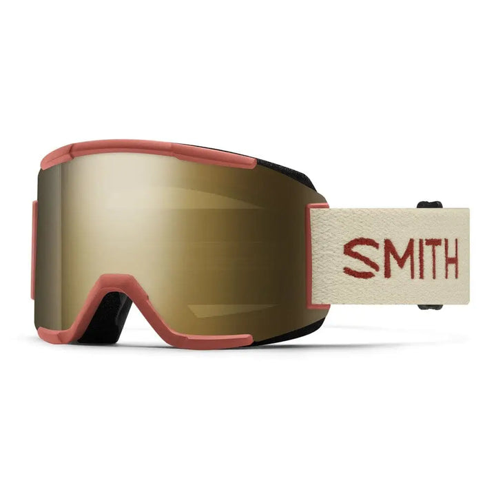 Smith Squad Snow Goggles 2024 Terra Slash / CP Sun Black Gold Mirror 