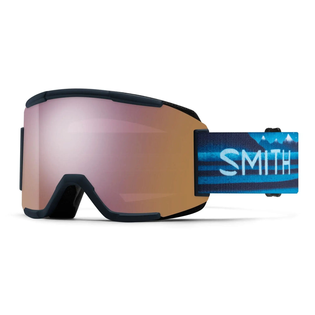 Smith Squad Snow Goggles 2025 AC | Tess Coady / Everyday Rose Gold /Clear 