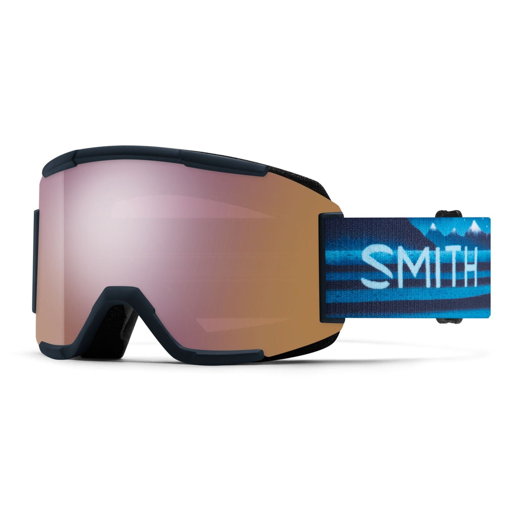 Smith Squad Snow Goggles 2025 AC | Tess Coady / Everyday Rose Gold /Clear 