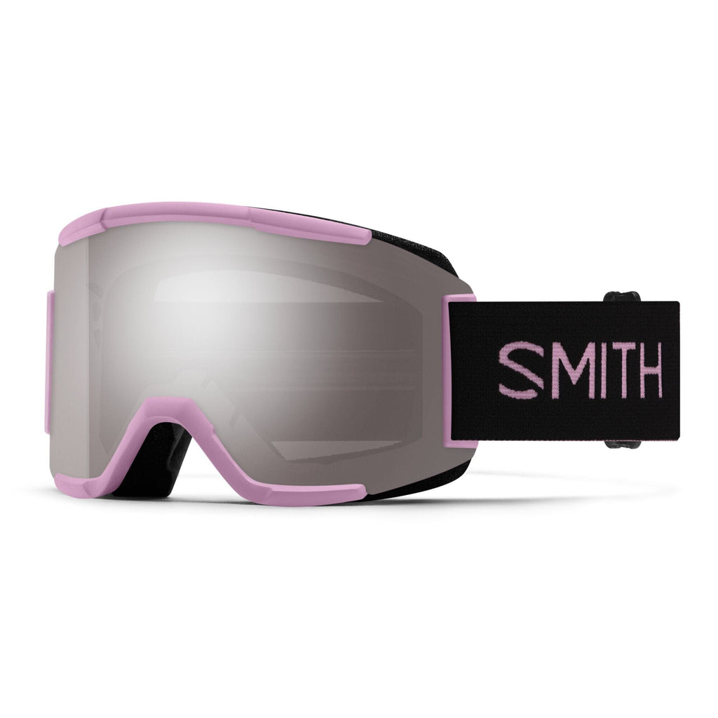 Smith Squad Snow Goggles 2025 Proper Pink / Sun Platinum /Clear 