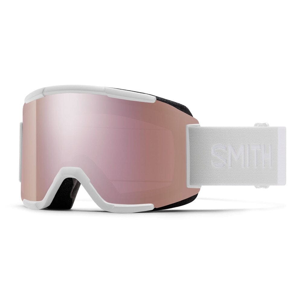 Smith Squad Snow Goggles 2025 White Vapor / Everyday Rose Gold / Yellow 