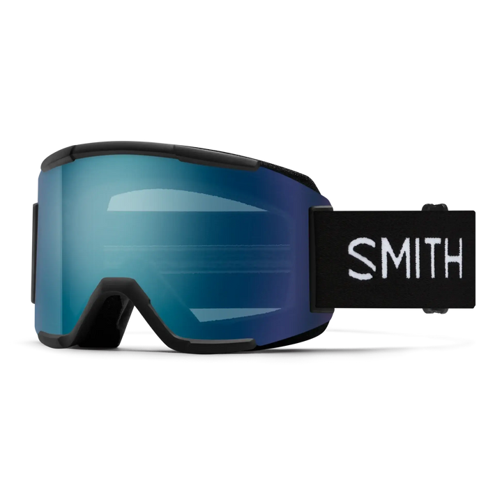 Smith Squad Snow Goggles - Black / Chromapop Everyday Blue Mirror