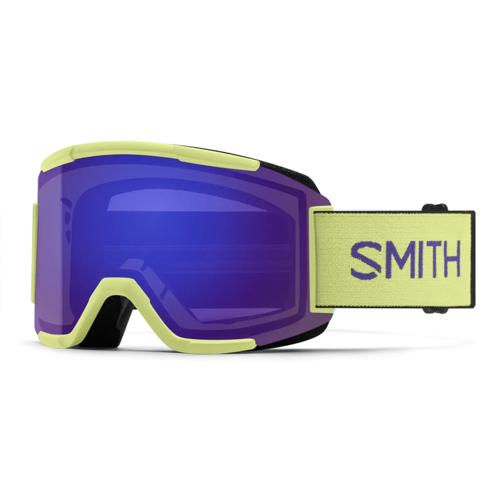 Smith Squad Snow Goggles - Serpentine / Chromapop Everyday Violet Mirror