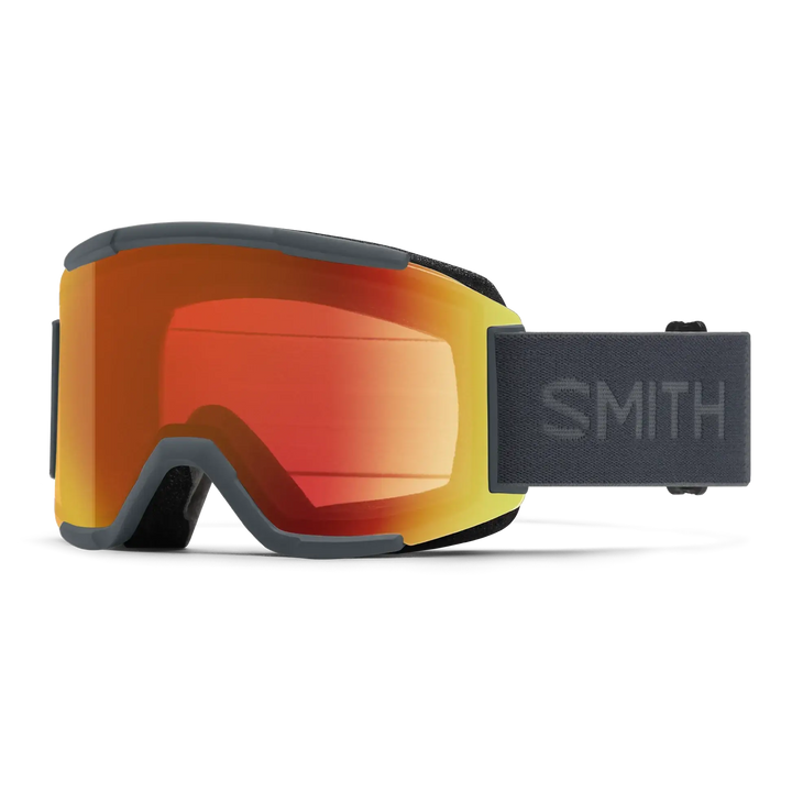 Smith Squad Snow Goggles - Slate / Chromapop Everyday Red Mirror