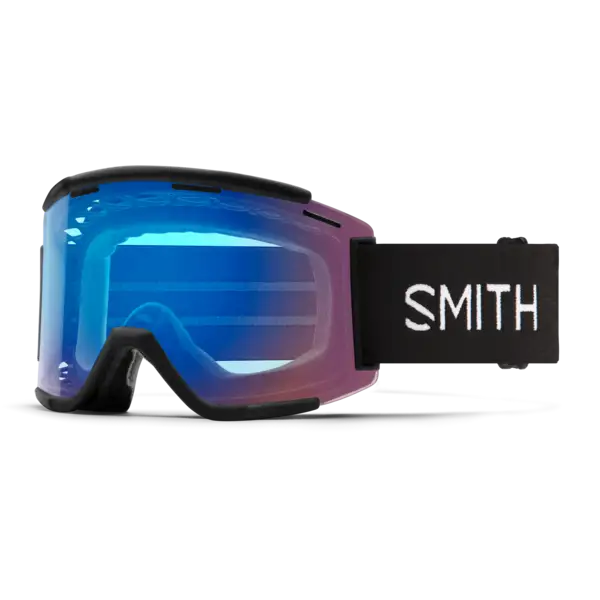 Smith Squad XL MTB Snow Goggle - Black / ChromaPop Contrast Rose Flash