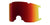 Smith Squad XL Replacement Goggle Lens ChromaPop Sun Red VLT 16% 