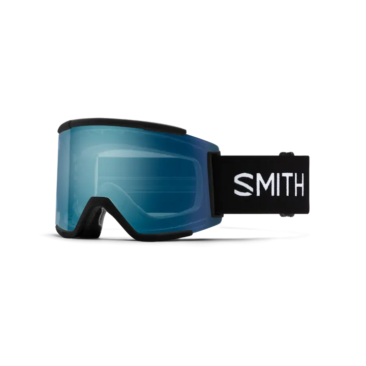 Smith Squad XL Snow Goggles 2024 - Black / CP Everyday Blue Mirror / CP Storm Blue Se - SGOGGLE