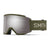 Smith Squad XL Snow Goggles 2024 Forest / ChromaPop Sun Platinum Mirror 13% VLT / Chromapop Storm Yellow Flash 65% VLT 