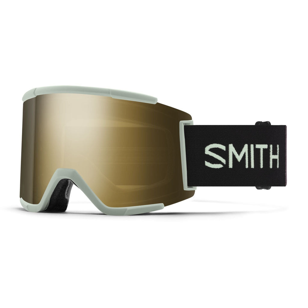 Smith Squad XL Snow Goggles 2024 Smith x TNF - Jess Kimura / ChromaPop Sun Black Gold Mirror 13% VLT / Chromapop Storm Blue Sensor Mirror 55% VLT 