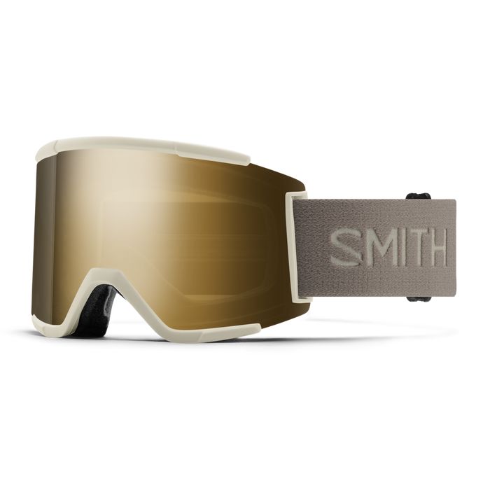 Smith Squad XL Snow Goggles 2025 Chalk / Sun Black Gold / Storm Blue 