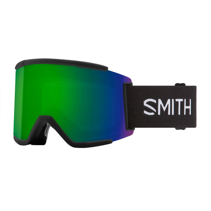 Smith Squad XL Snow Goggles - Black / Chromapop Sun Green Mirror