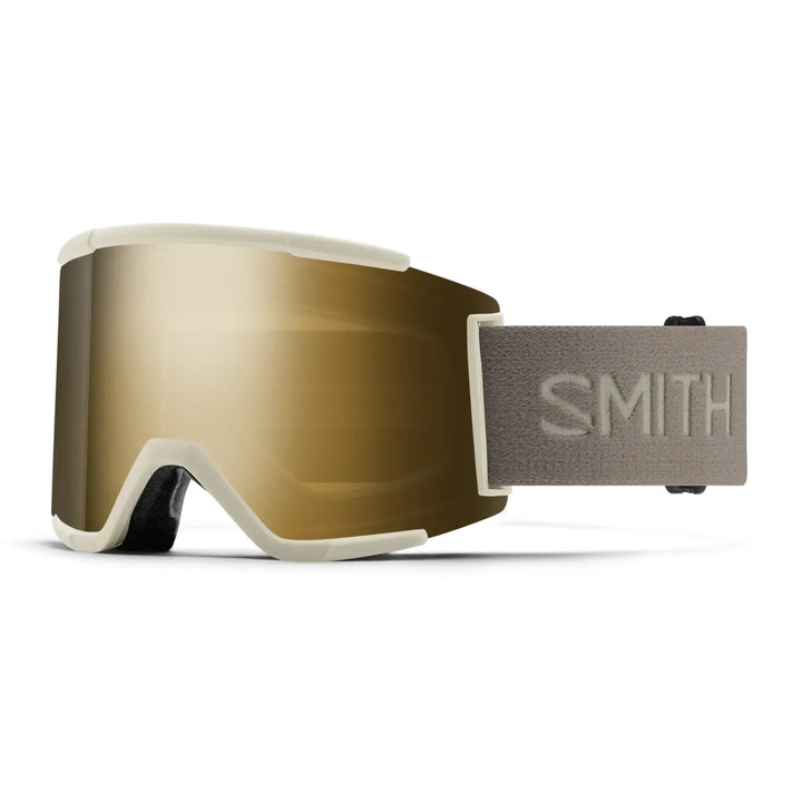 Smith Squad XL Snow Goggles - Chalk / Chromapop Sun Black Gold Mirror