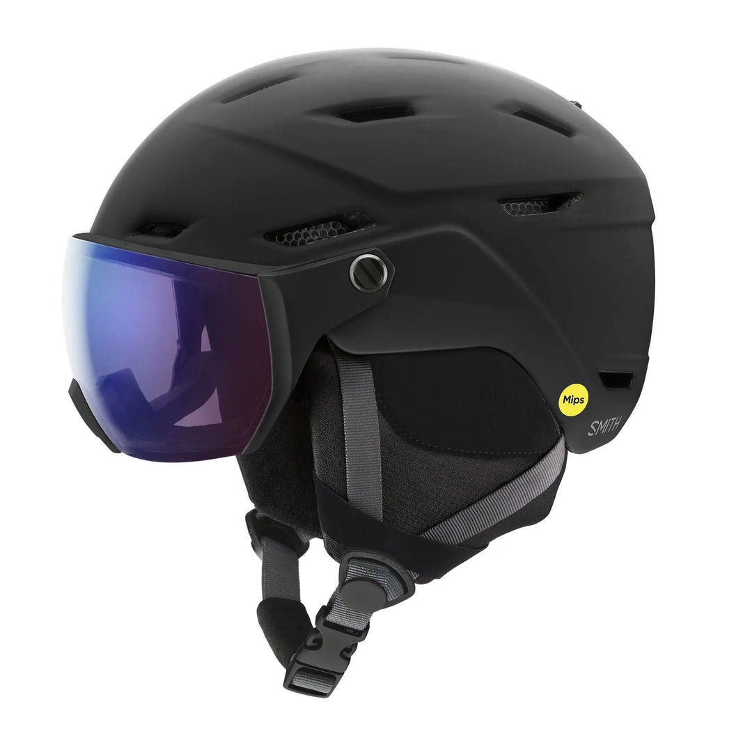 Smith Survey MIPS Snow Helmet 2025 Matte Black / CP Photochromic Rose Flash M 