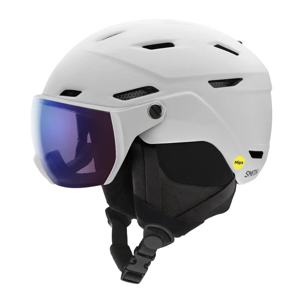 Smith Survey MIPS Snow Helmet - Matte White / CP Photochromic Rose Flash / S