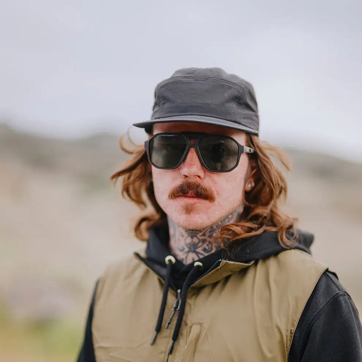 Smith Truss Polarised Sunglasses - Matte Fathom / CP Polarised Black