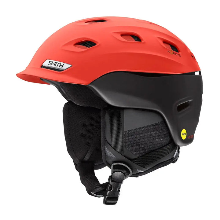 Smith Vantage MIPS Snow Helmet - Matte Poppy / Black / MD