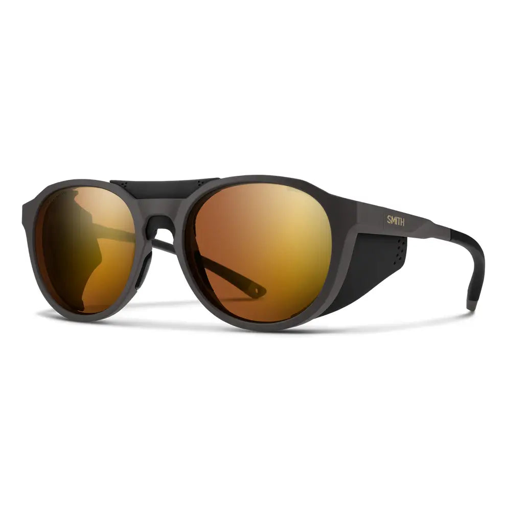 Smith Venture Photochromic Sunglasses - Matte Gravy / CP Glacier Photochromic Copper Gold Mirror