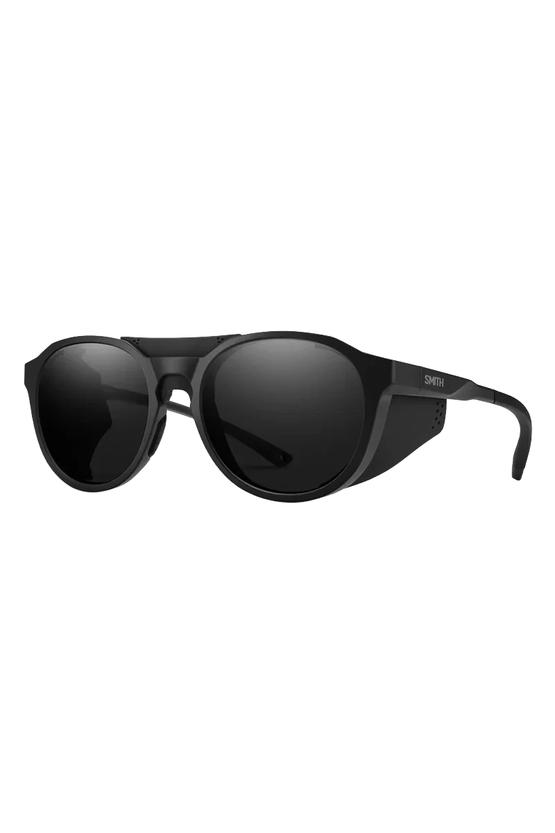 Smith Venture Polarised Sunglasses Matte Black / CP Glass Polarized Black 
