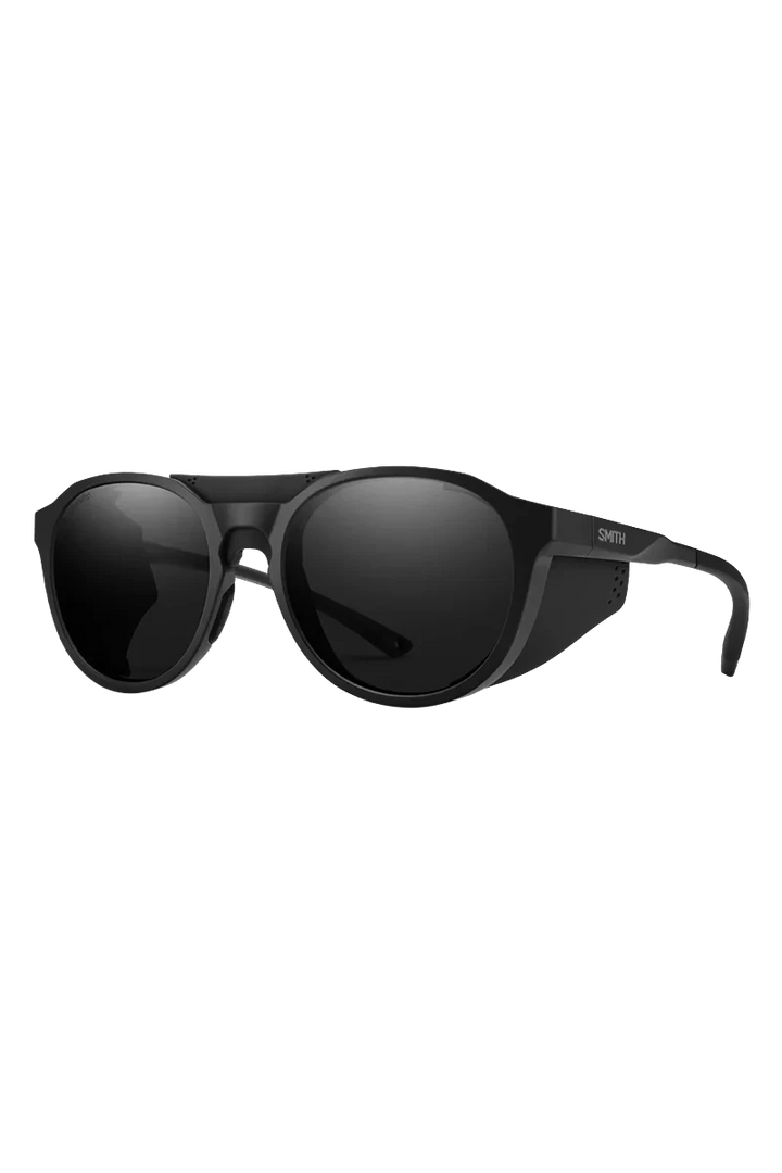 Smith Venture Polarised Sunglasses Matte Black / CP Glass Polarized Black 