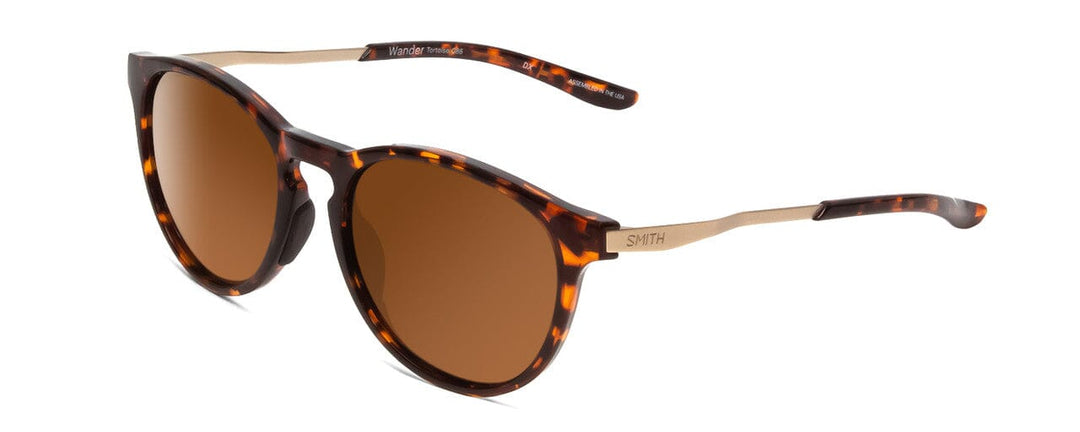 Smith Wander Polarised Sunglasses Tortoise / CP Polarised Brown 