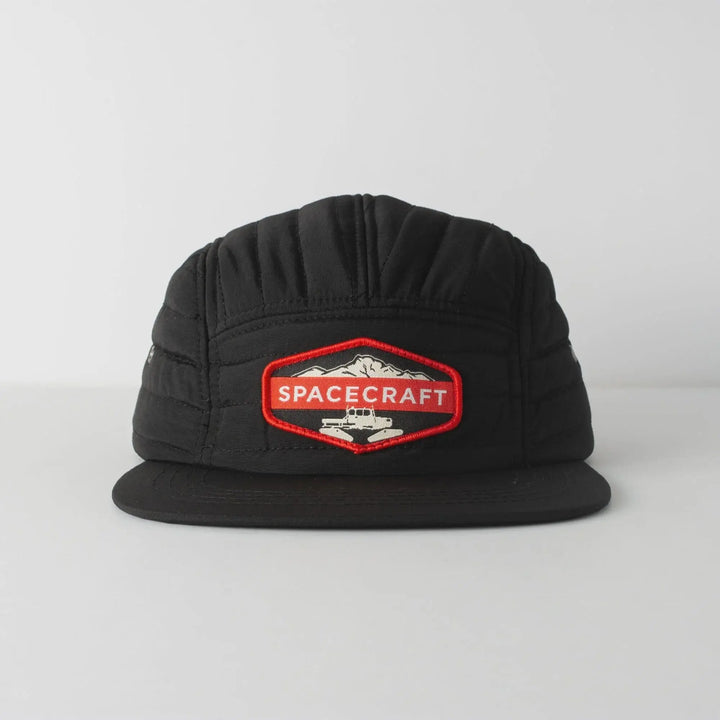 Spacecraft Camp Puffy Cap Black 
