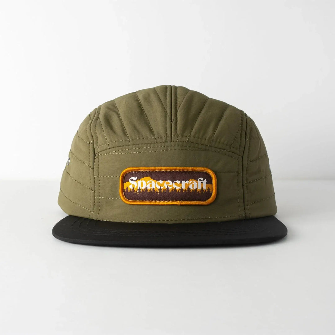 Spacecraft Camp Puffy Cap Olive 